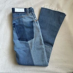 NWOT Re/Done Levis Patchwork Jeans